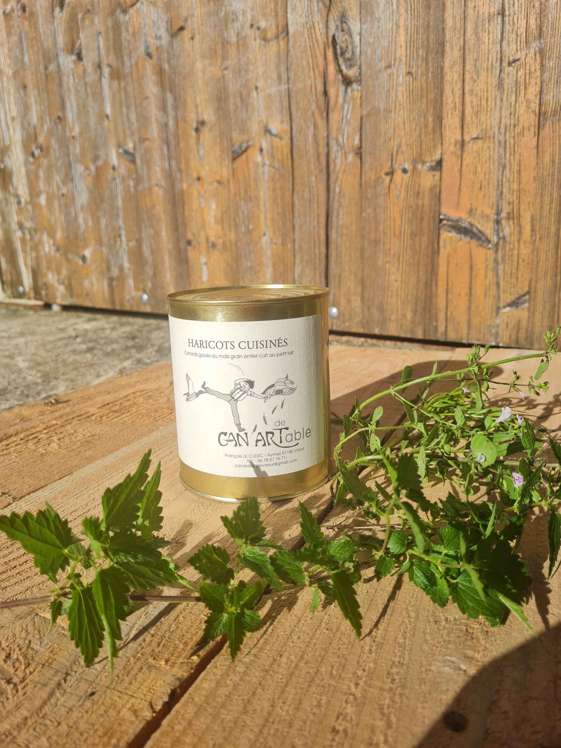 Haricots cuisinés