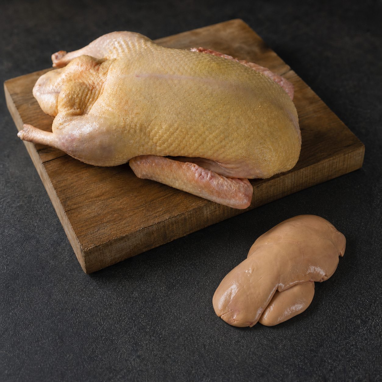 Canard gras de Barbarie entier – Avec foie gras