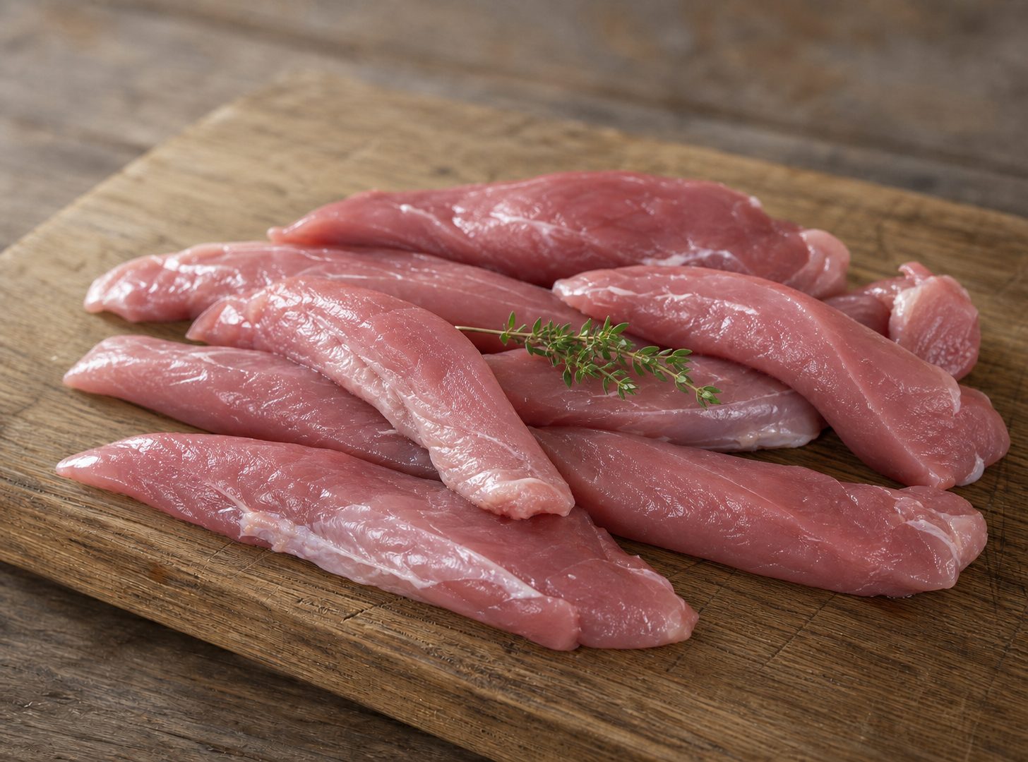 Aiguillettes de canard