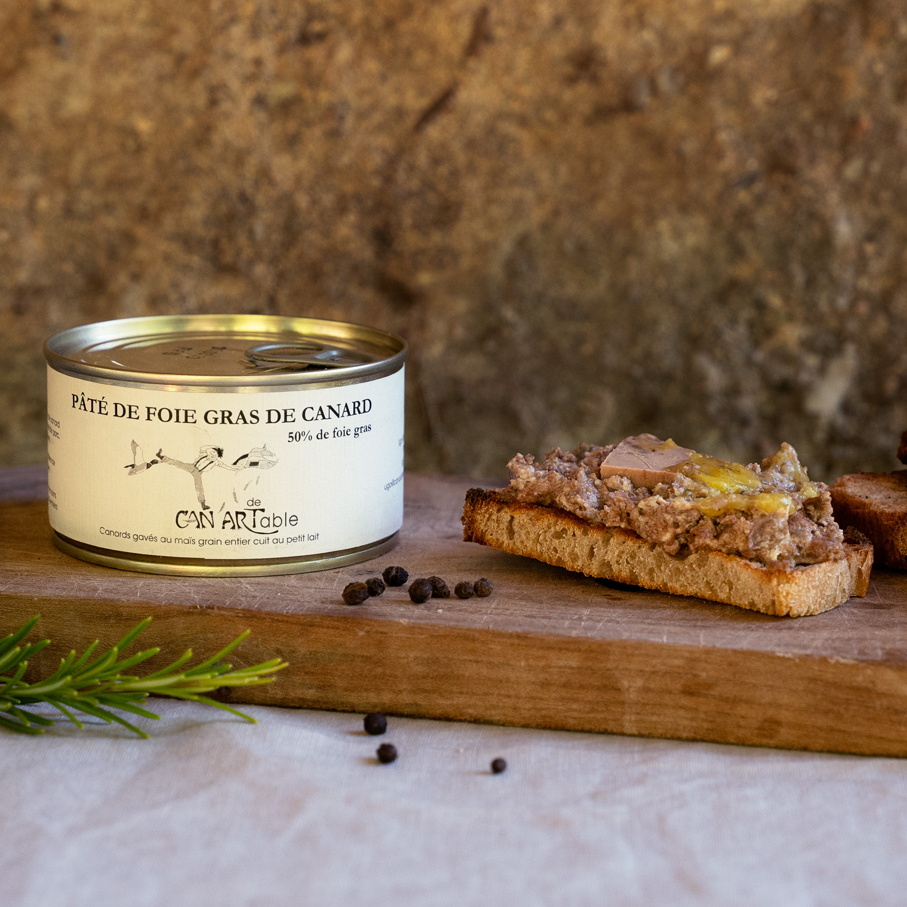 Pâté de foie gras de canard (50 % foie gras)